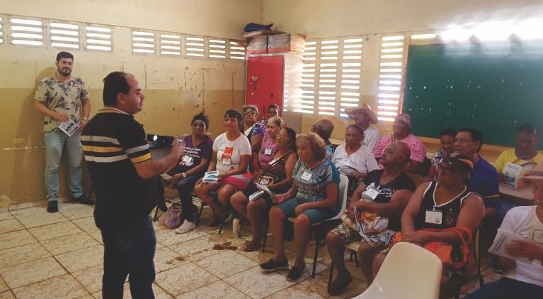 Comunidades próximas ao córrego Formiga recebem palestras sobre preservação ambiental