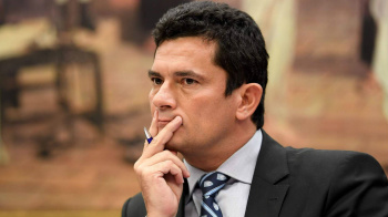Delações avançam, e a Operação Lava Jato só chegou à metade do rio O juiz federal Sergio Moro, em evento na Câmara. EVARISTO SA -AFP