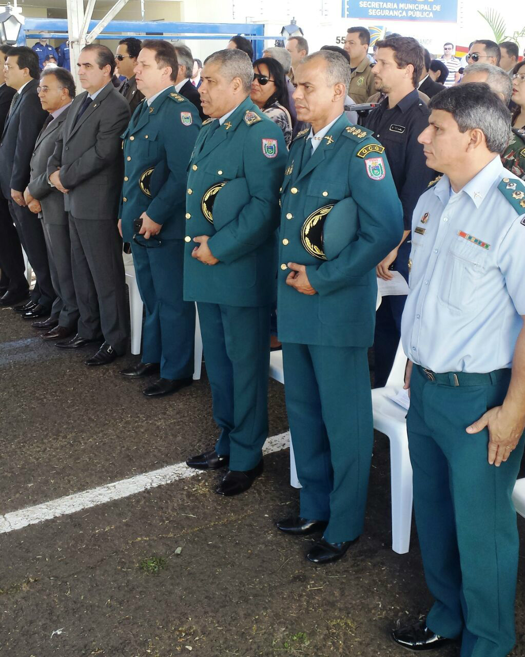 Solenidade alusiva ao aniversário de criação da guarda civil municipal