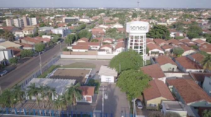Governador entrega obras de ampliação dos sistemas de saneamento em Três Lagoas Governador entrega obras de ampliação dos sistemas de saneamento em Três Lagoas