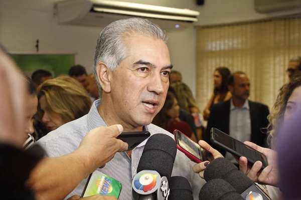 Governador Reinaldo Azambuja anuncia que 13° salário será pago no dia 18 de dezembro em MS Arquivo/Chico Ribeiro