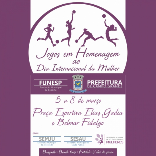 Funesp lança neste sábado calendário desportivo e homenageia mulheres Funesp lança neste sábado calendário desportivo e homenageia mulheres