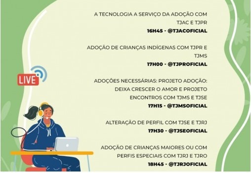 Dia Nacional da Adoção terá série de lives no Instagram