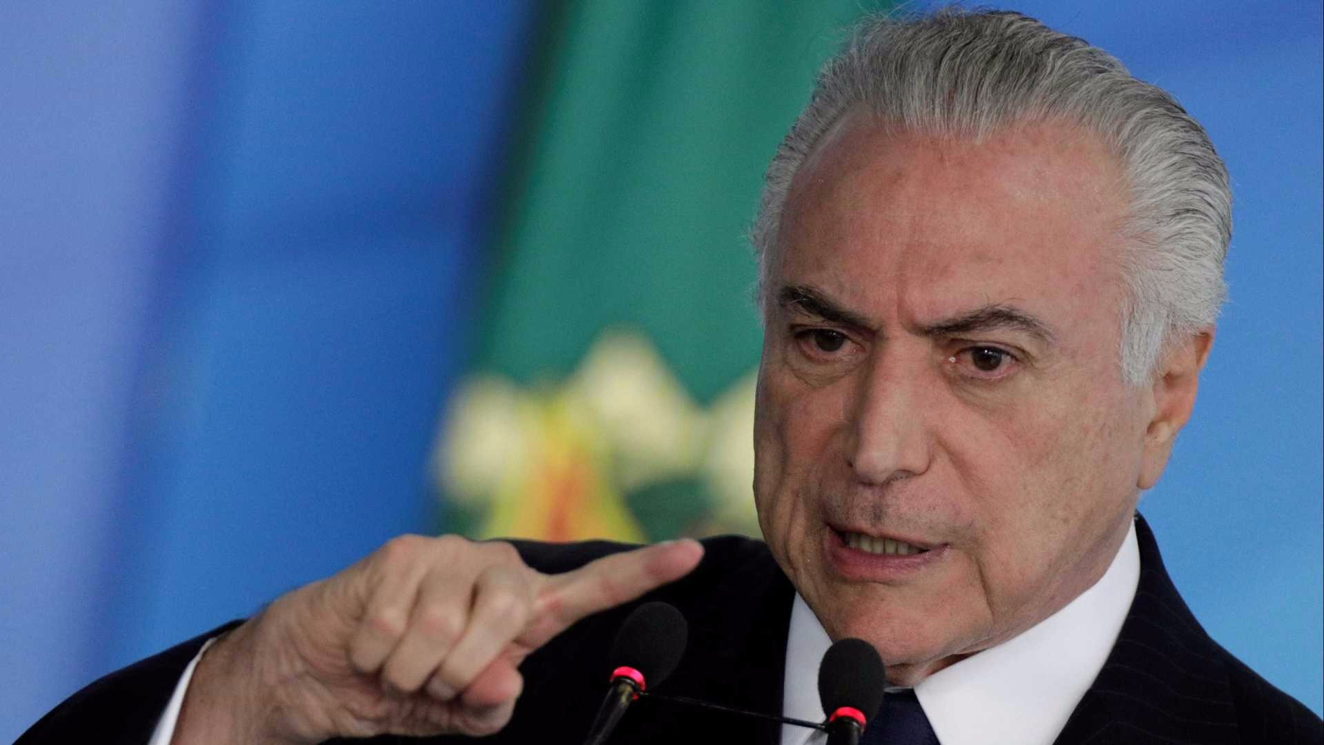 Em nota, Temer diz que novos áudios da JBS são 'grande armação' Ueslei Marcelino / Reuters