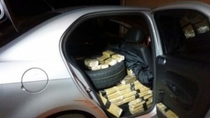 Adolescente é flagrado conduzindo veículo com 565 kg de maconha PRF/Divulgação