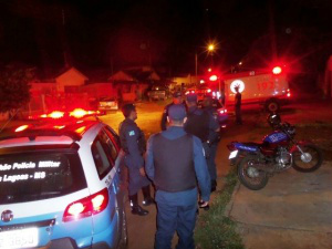 Polícia Militar foi acionada para atender a ocorrência. (Foto: Marco Campos/TL Notícias)