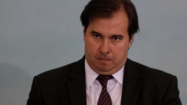 Rodrigo Maia visita Bolsonaro no Palácio da Alvorada