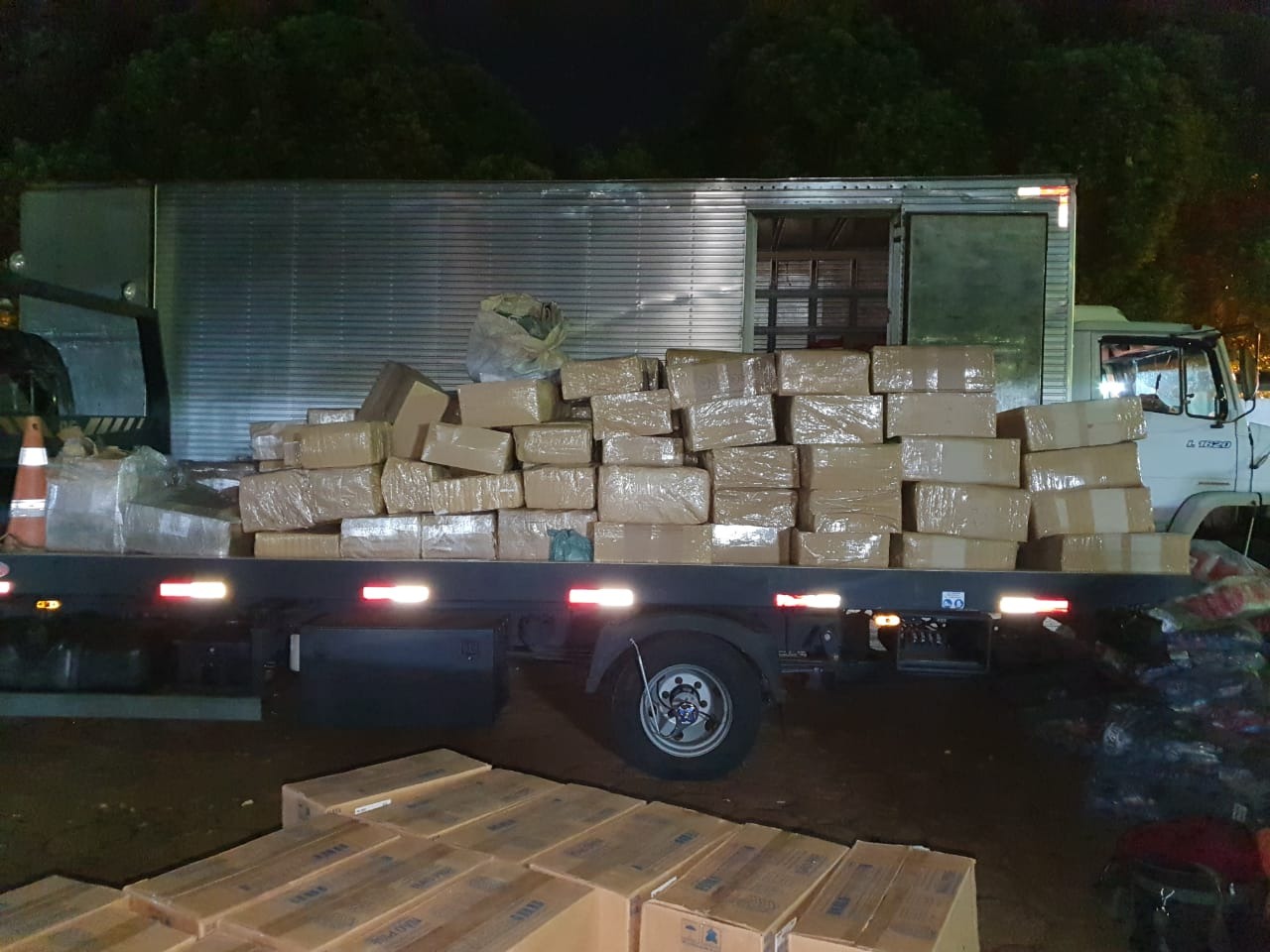 Droga apreendida pelo Choque na capital totalizou quase 3,5 toneladas