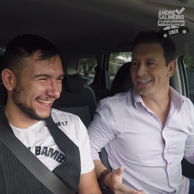 Vereador vira motorista do Uber para ouvir moradores