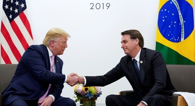 Bolsonaro e Trump devem se encontrar em jantar em Nova York
Kevin Lamarque / Reuters 