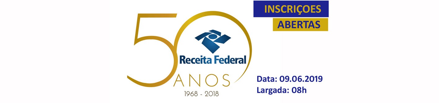 1ª Corrida do Leão homenageará os 50 anos da Receita Federal Arte: Divulgação
