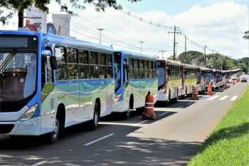 Campo Grande recebe 30 novos ônibus para o transporte coletivo Divulgação