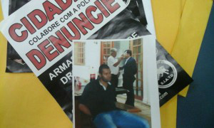 Policia está a procura de bandidos que aterrorizaram a fronteira nesta segunda-feira(foto: Divulgação)