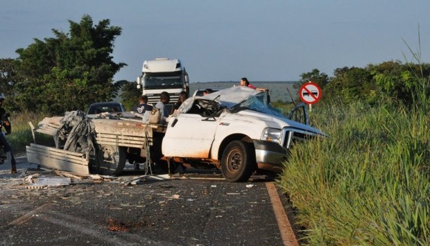 Ao tentar desviar de anta em rodovia, motorista capota carro e morre