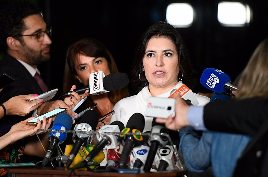 Senado pode concluir votação da Reforma em 60 dias, diz Simone Tebet Marcos Oliveira/Agência Senado