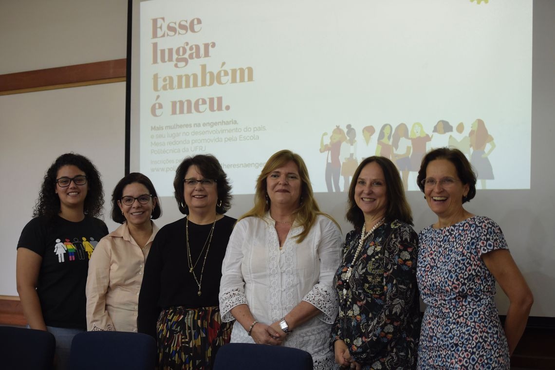 UFRJ lança campanha pelo aumento de mulheres na engenharia Divulgação da Poli-UFRJ/Jorge Rodrigues Jorge