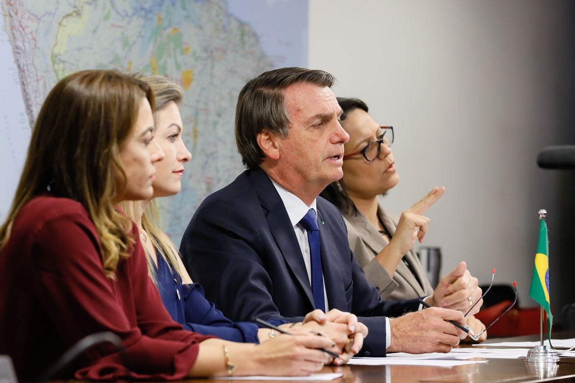 Bolsonaro: tendência do governo é vetar franquia de bagagem Isac Nóbrega/PR
