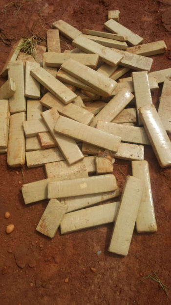 Traficante tenta fugir de fiscalização da PRE e acaba capotando o veículo com 423 kg de maconha PRE/Divulgação