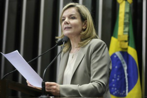 Senadora Gleisi Hoffmann foi eleita para ocupar vaga de Delcidio - Foto: Agência Senado