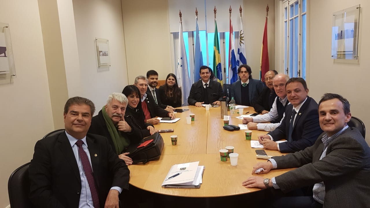 Senador Nelson Trad é empossado no Parlasul Foto: Divulgação