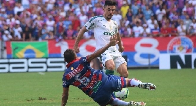 Willian marcou o gol do Palmeiras contra o Fortaleza
Xandy Rodrigues/Estadão Conteúdo