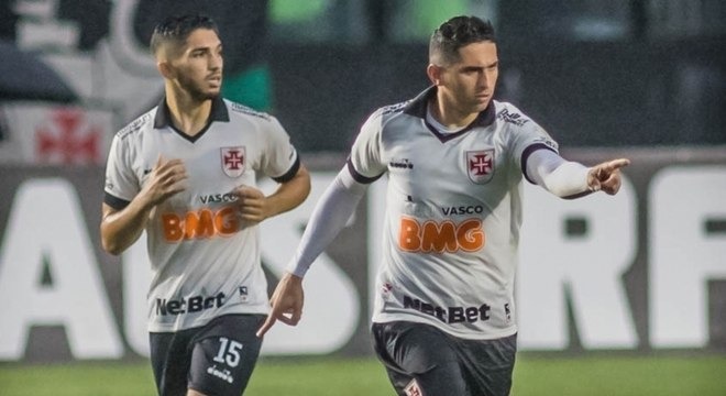 Danilo Barcelos marcou o gol do Vasco. Lance