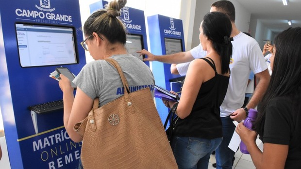 Nova plataforma de matrículas reduz em 75% o atendimento presencial