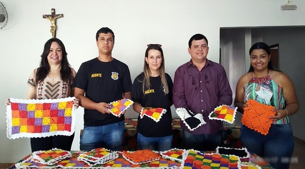 Artesanato feito em presídio de Ivinhema leva encanto à crianças em situação de acolhimento