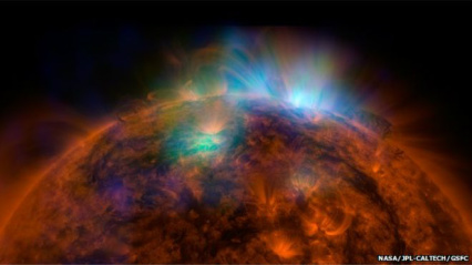 Supertelescópio faz imagem de alta precisão do sol Nustar pode ajudar cientistas a desvendar mistérios relativos à física solar