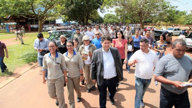 Caminhada abre mobilização contra Aedes Aegypti na região das Moreninhas
