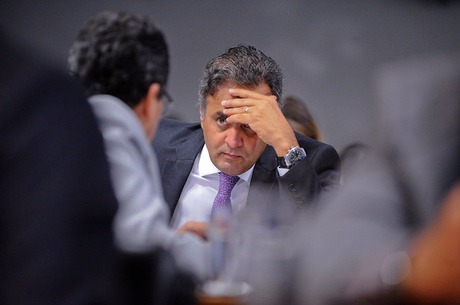 Aécio Neves está afastado desde semana passada
Pedro França/Agência Senado