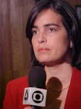 Jornalista da TV Morena na produção da série especial Tesouros daqui