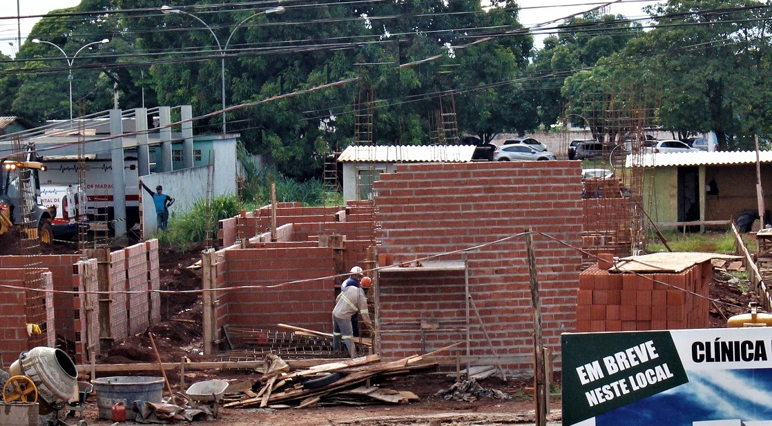 Obra avança e maternidade de Maracaju começa tomar forma