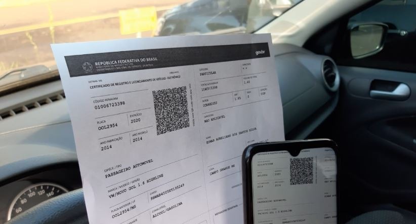 Mais de três mil condutores já imprimiram o CRLV em papel comum no MS