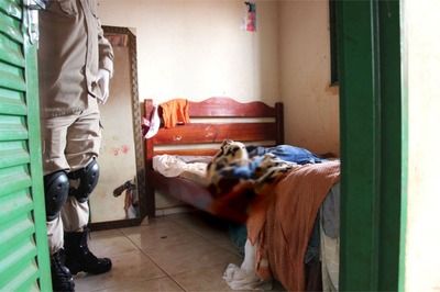 Carvoeiro foi morto a pauladas na cama com a ex-mulher do suspeito em Nova Alvorada do Sul (MS) (Foto: Roni Cezar Leal/Alvorada Informa/Divulgação)
