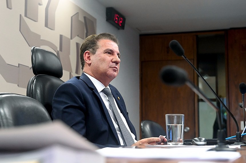 CCT discute projeto que libera produção de conteúdo por TVs por assinatura O presidente da CCT, senador Vanderlan Cardoso, é o autor do projeto, que tem o senador Arolde de Oliveira como relator
Jane de Araújo/Agência Senado