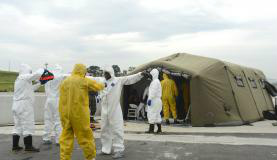 Também serão instalados postos de desinfecção durante os Jogos Tânia Rêgo/Agência Brasil
