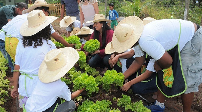 Unidade I do programa inaugurou a modalidade como forma de organizar o cultivo e a venda de hortaliças na região do bairro Dom Antônio Barbosa.