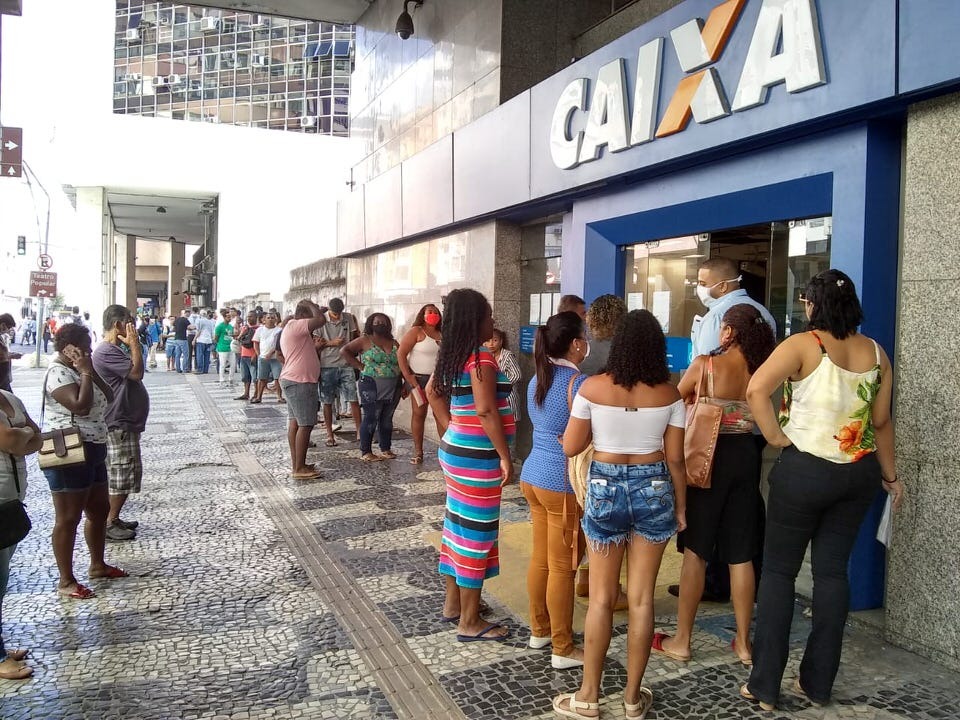 Caixa conclui pagamento da 1ª parcela do auxílio a novos aprovados Divulgação