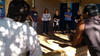 Internos de centro de recuperação para dependentes químicos recebem atendimento de saúde