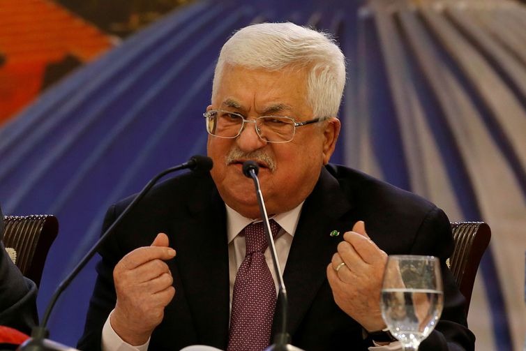O presidente palestino, Mahmoud Abbas, cortou relações com os Estados Unidos e Israel   Reuters/RANEEN SAWAFTA