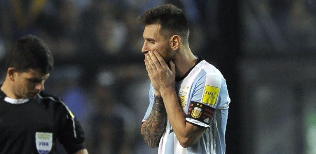 Messi lamenta chance desperdiçada pela Argentina contra o Peru