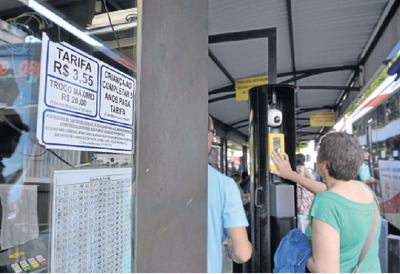 Empresas do transporte coletivo já enviaram estudo para a prefeitura pedindo a correção - Foto: Paulo Ribas/Correio do Estado
