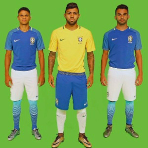 CBF lança novos uniformes da seleção brasileira e descarta calção amarelo CBF lança novos uniformes da seleção brasileira e descarta calção amarelo