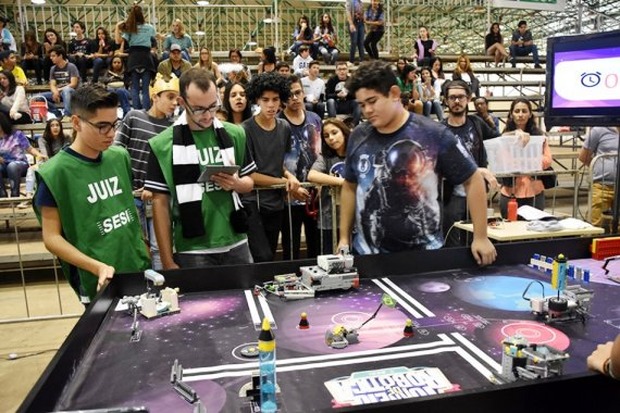 Escola do Sesi da Capital encerra nesta quarta-feira as inscrições ao Torneio de Robótica 4.0