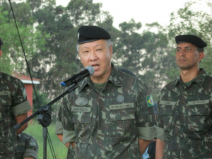 General Rui Yutaka Matsuda, comandante da 4ª Brigada (Foto: Fabiane Dorta)