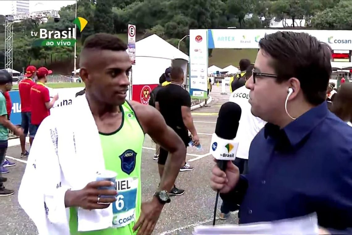 Brasileiro desbanca bicampeão da São Silvestre e vence meia maratona Reprodução/TV Brasil