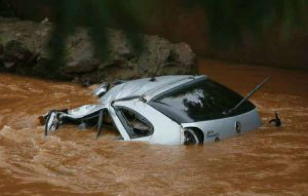 Carro localizado na manhã de hoje - Foto: Cleber Gellio/Midiamax
