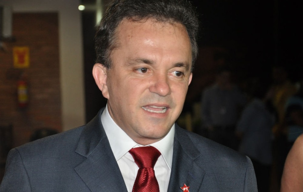 O deputado Vander Loubet (PT-MS) (Foto: Felipe Bastos/G1 MS)