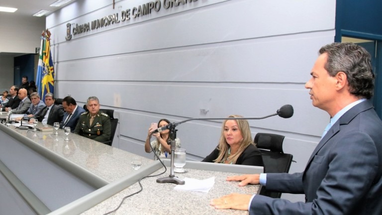 Marquinhos Trad destaca crescimento do PIB e atendimento as 7 regiões urbanas da cidade